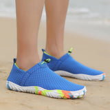 Blauwe Aquabeach strandschoenen