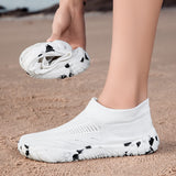 Witte Aquasoft strandschoenen