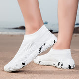 Witte Aquasoft strandschoenen