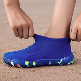 Blauwe Aquasoft strandschoenen