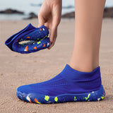 Blauwe Aquasoft strandschoenen
