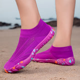 Aquasoft paarse strandschoenen